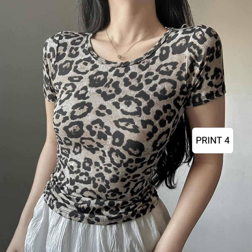 BASIC LEOPARD ANIMAL PRINT | Shopee Philippines