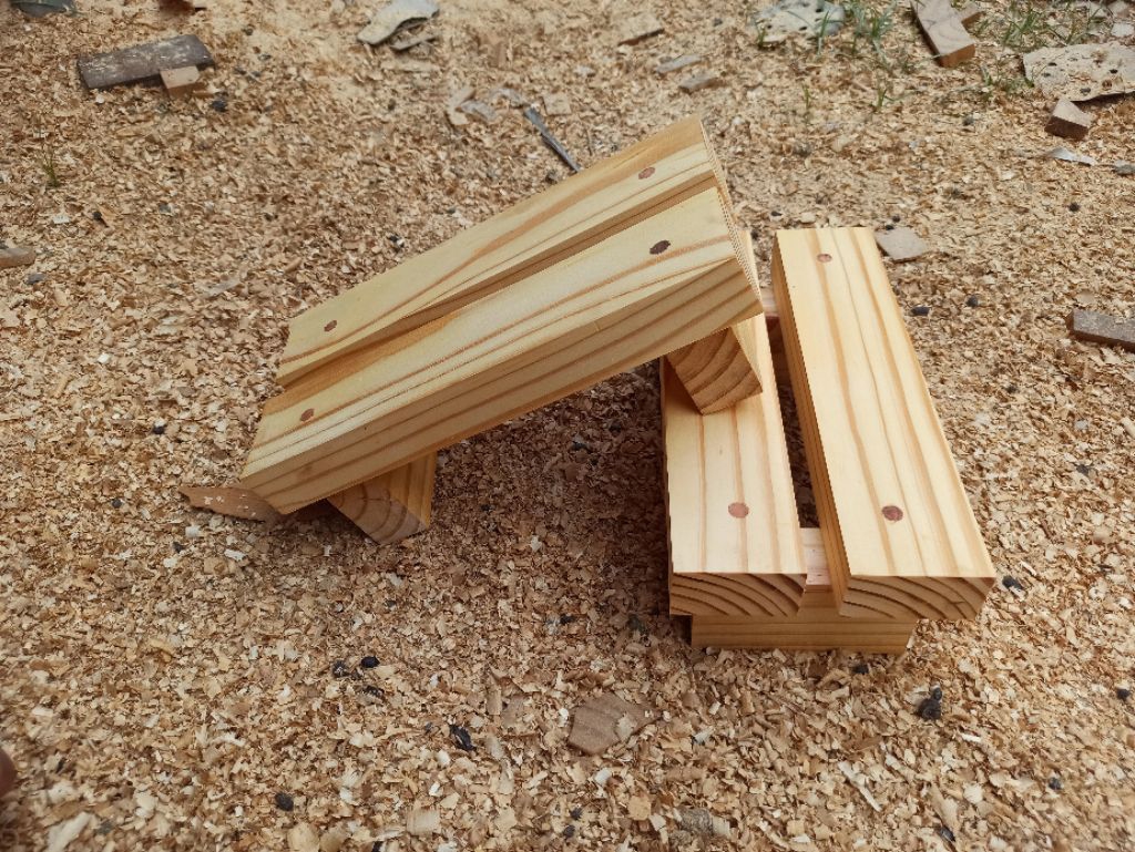 Bankito Mini Chair Heavy Thick Solid Wood | Shopee Philippines