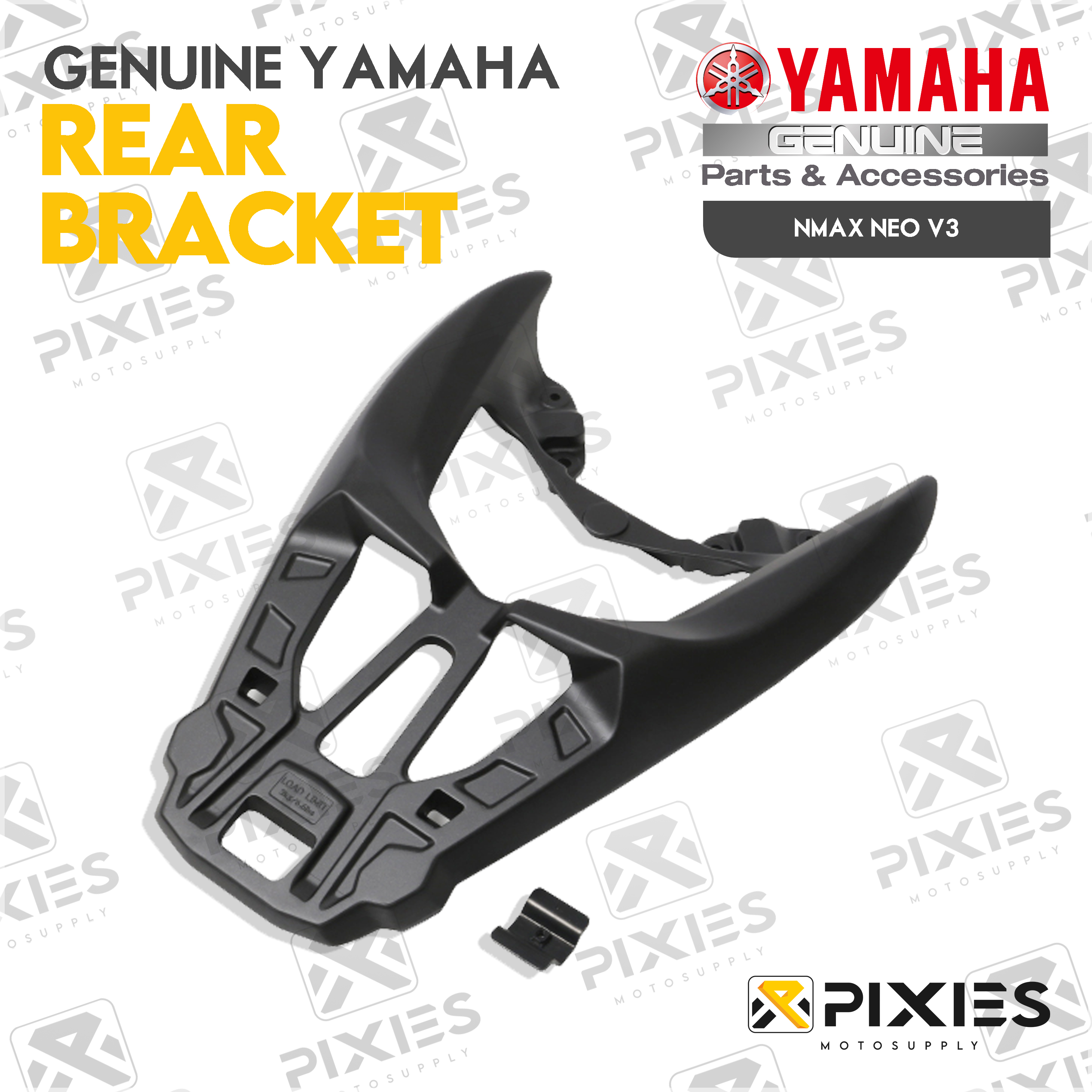 YAMAHA GENUINE REAR TOPBOX BRACKET REAR CARRIER FOR YAMAHA NMAX V3 2025 ...
