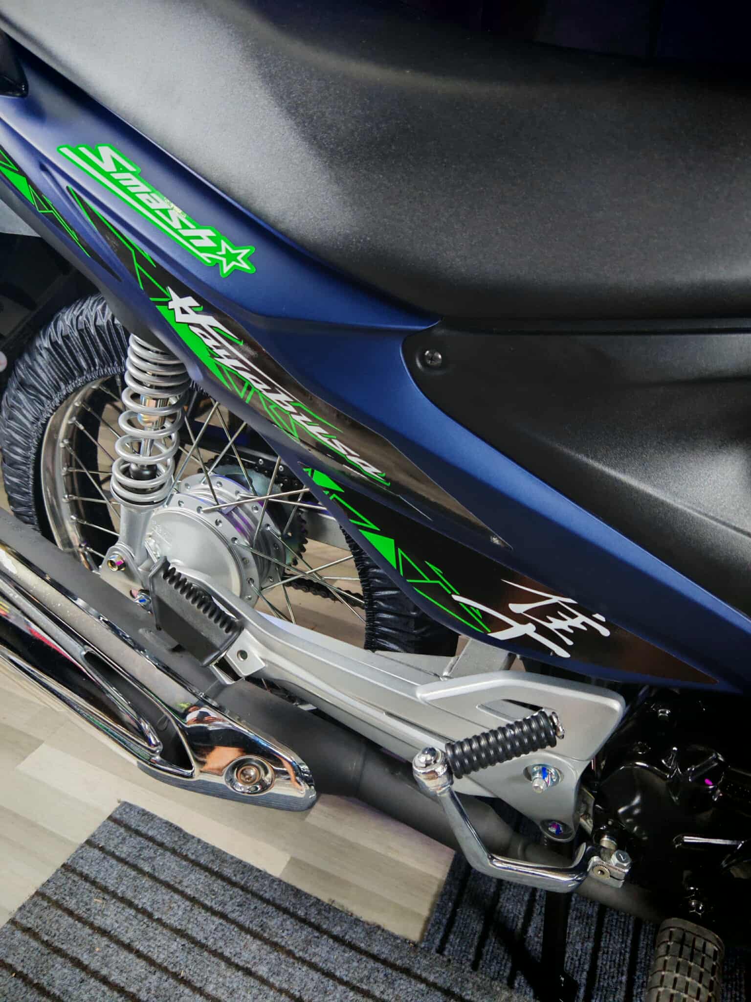Smash 115 Hayabusa Vitrum Decals with Freebies Stickers Thailand Indo ...