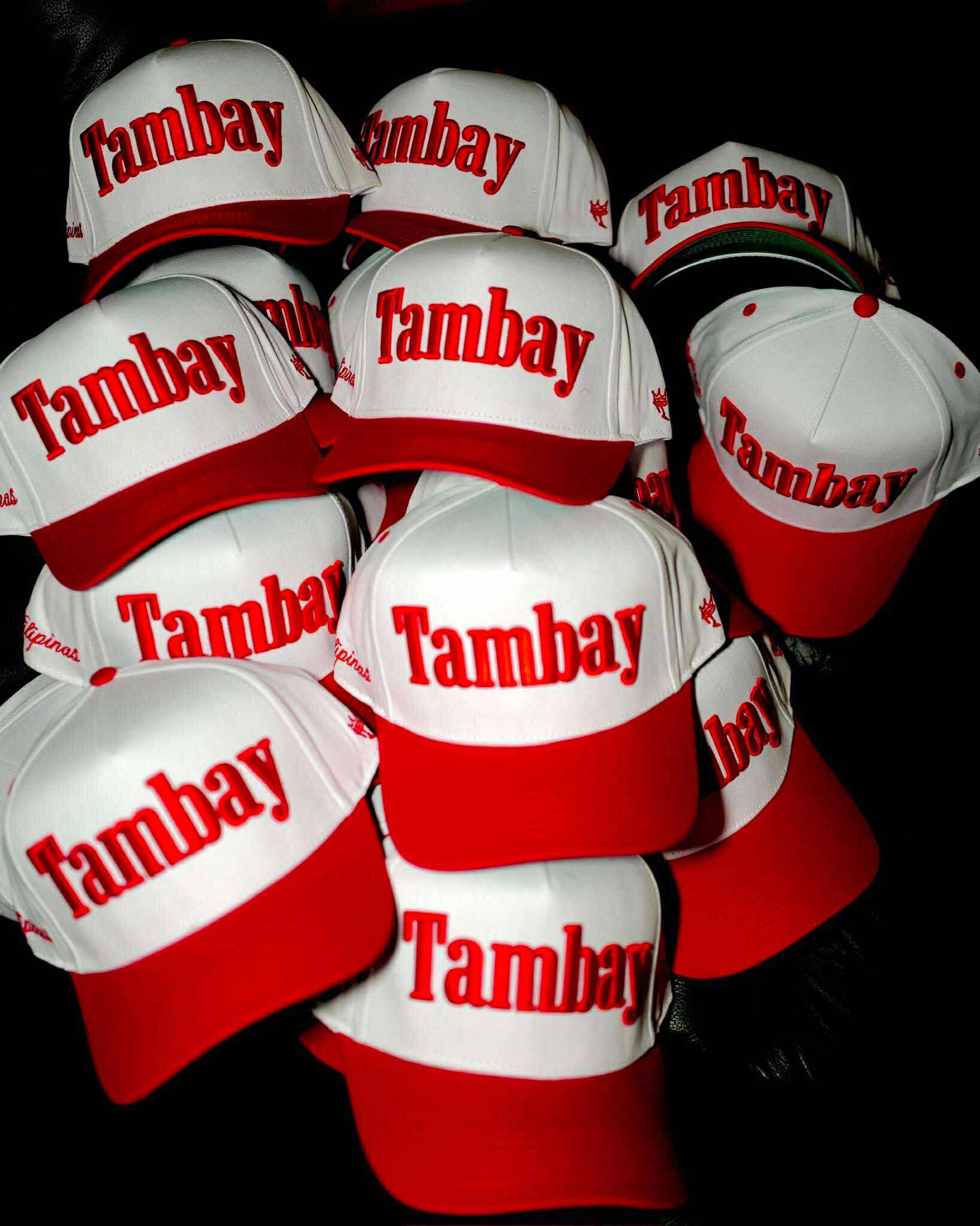 A FRAME TAMBAY CAP RED VERSION 21 WITH SIGN & BOX END STICKER | Shopee ...