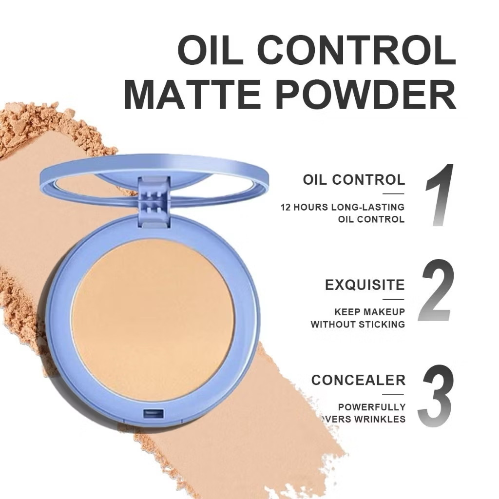 TEN TWENTY Oil Control Matte Face Powder With Mirror Long Lasting ...
