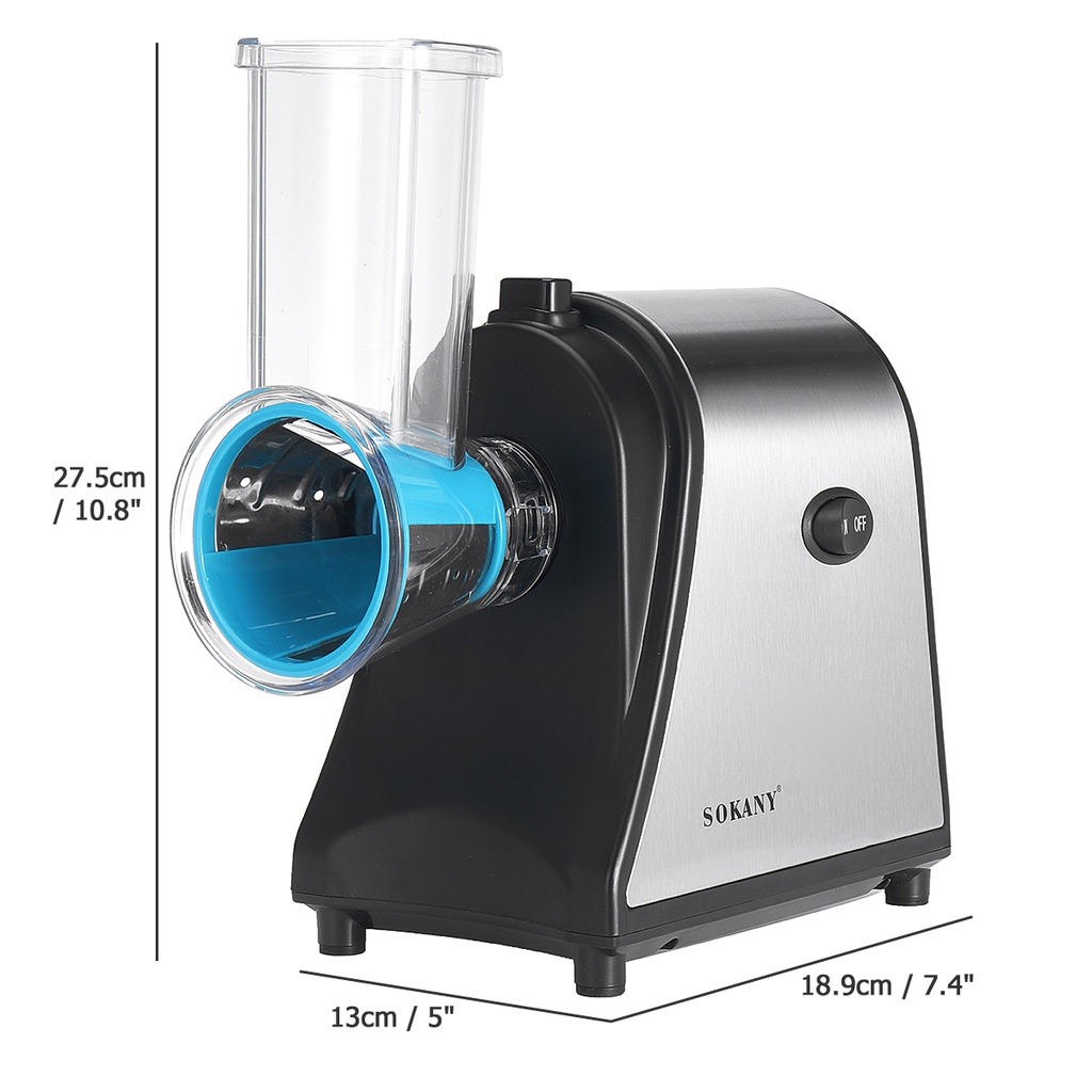 Multifunctional Household Electric Vegetable Cutter, Canteen Radish and ...