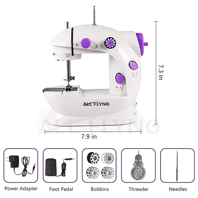 Double Thread Mini Electric Sewing Machine | Shopee Philippines