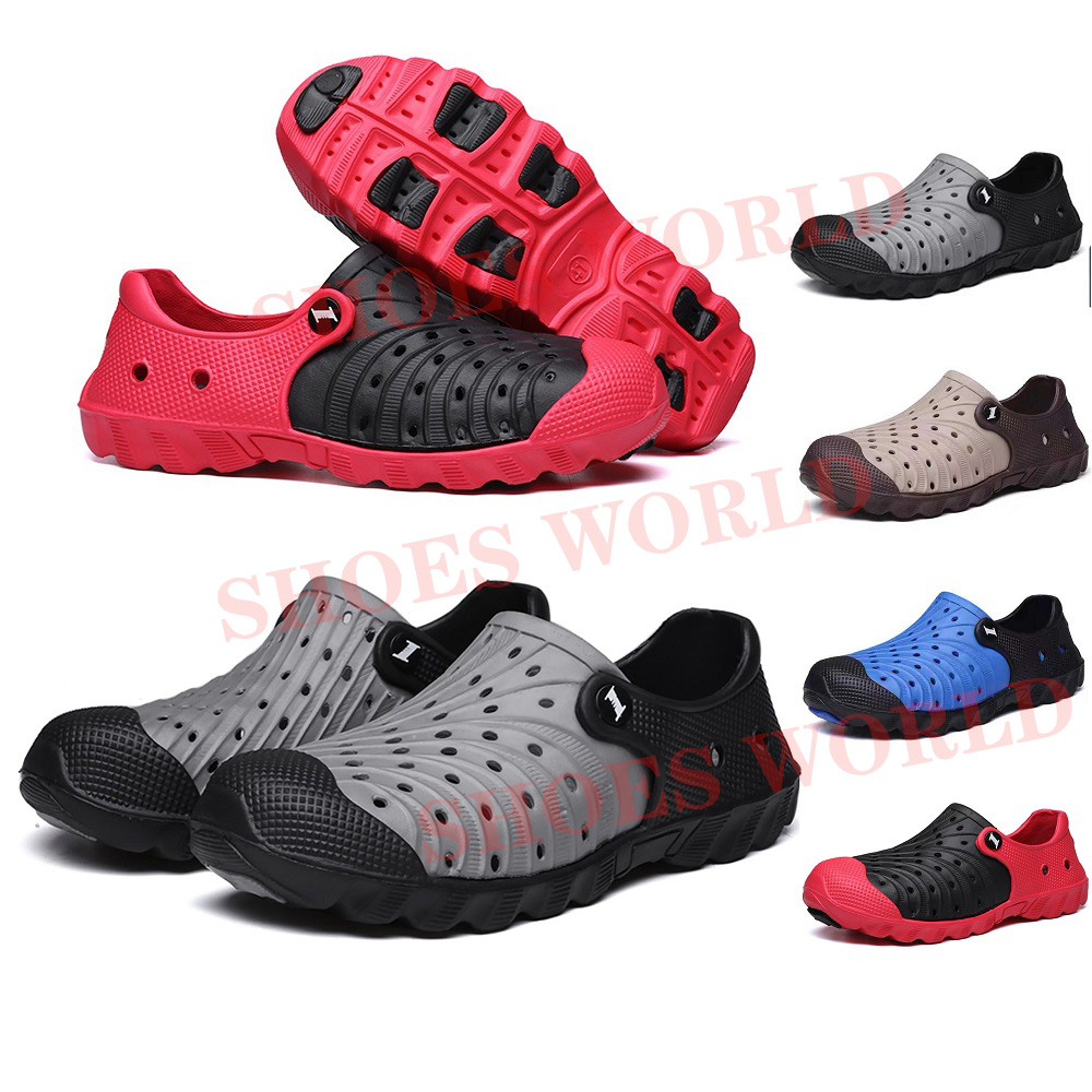 New Classic Fashion Power Clogs Hollow Soft Sole Non-slip Beach ...