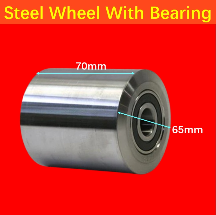 ZKZ Screw Wheel Steel Wheel With Bearing Trolley Wheels | Shopee ...