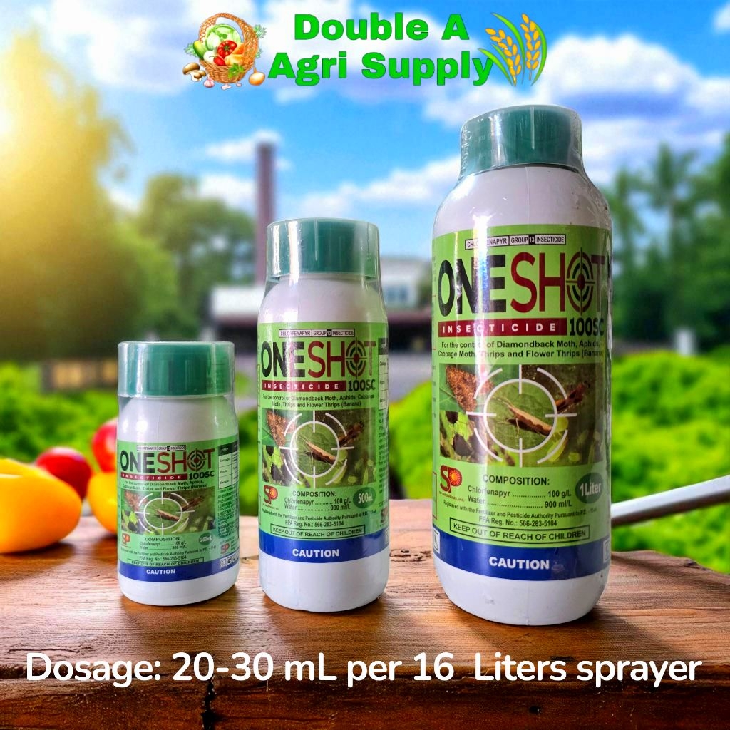 One Shot/ Oneshot (Chlorfenapyr) 100 SC Insecticide / Pests Control - S ...