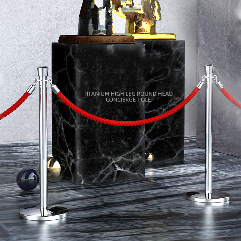 Hotel Events Supplies Stanchion Post Set Railing Stand CrowdControl ...