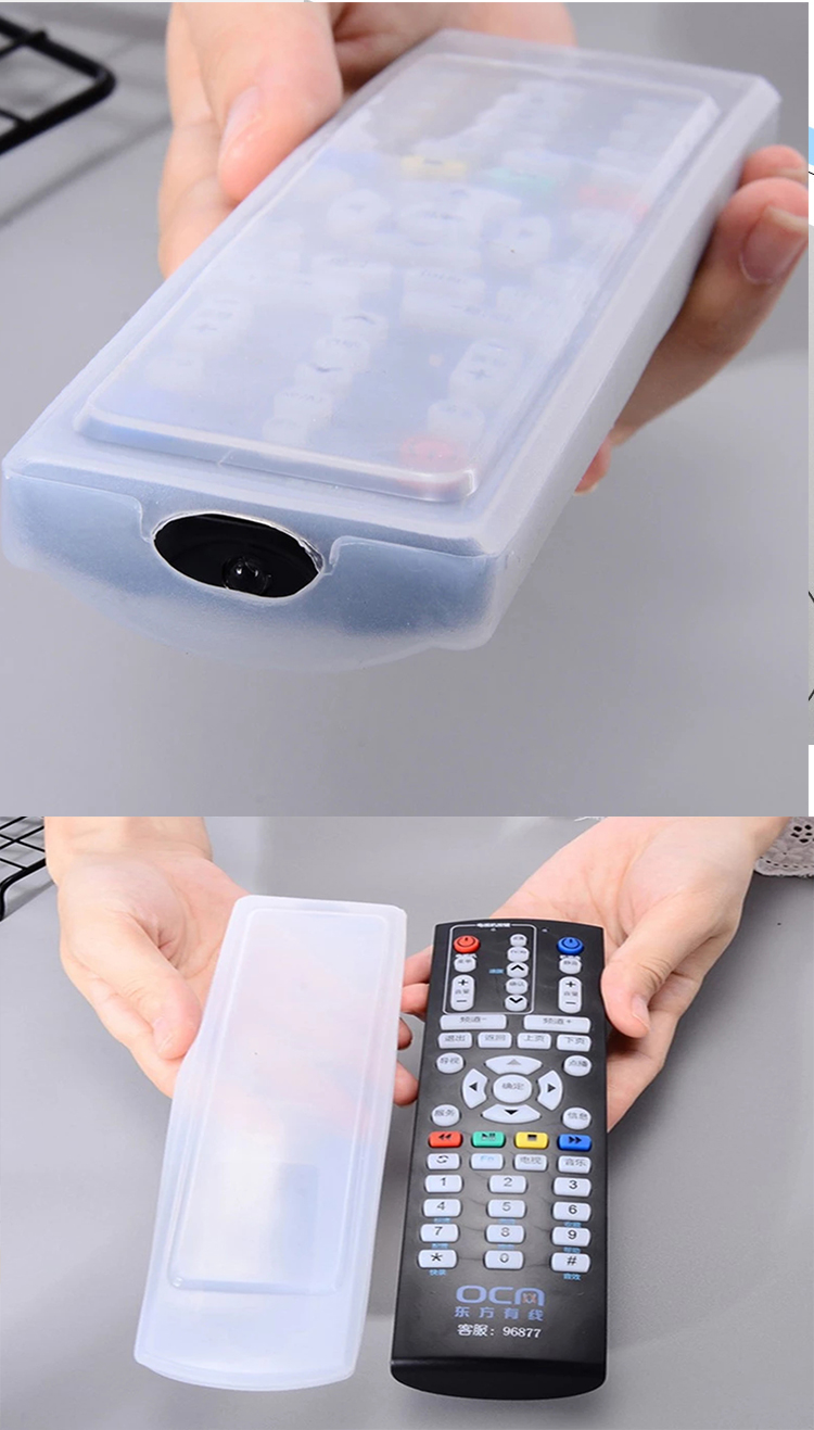 1PCS TV Home Remote Control Case Dustproof Silicone Case Protective ...