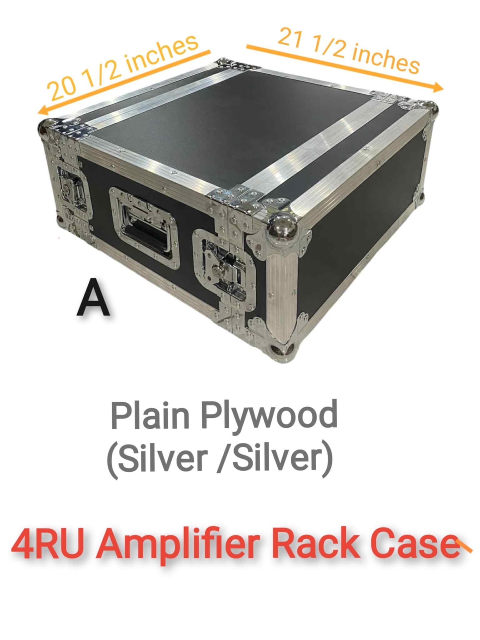 4RU Amplifier Rack Case Professional Audio Power Amplifier FlightCase ...