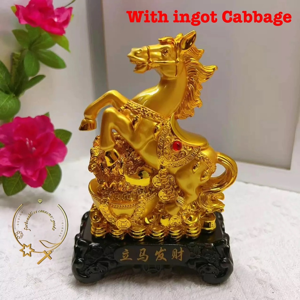 2026 Golden Horse Cloth Bag/Ingot Cabbage/Cornuvcopia Feng Shui ...