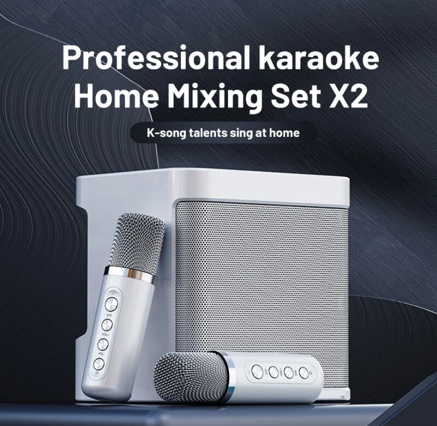 RD YS-203 Wireless Portable Karaoke Bluetooth Super Bass Sound Speaker ...