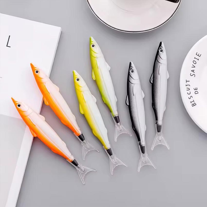 Fish Ballpoint Pen 0.5mm Ballpoint Pen Black Ink Gel Pen Student ...