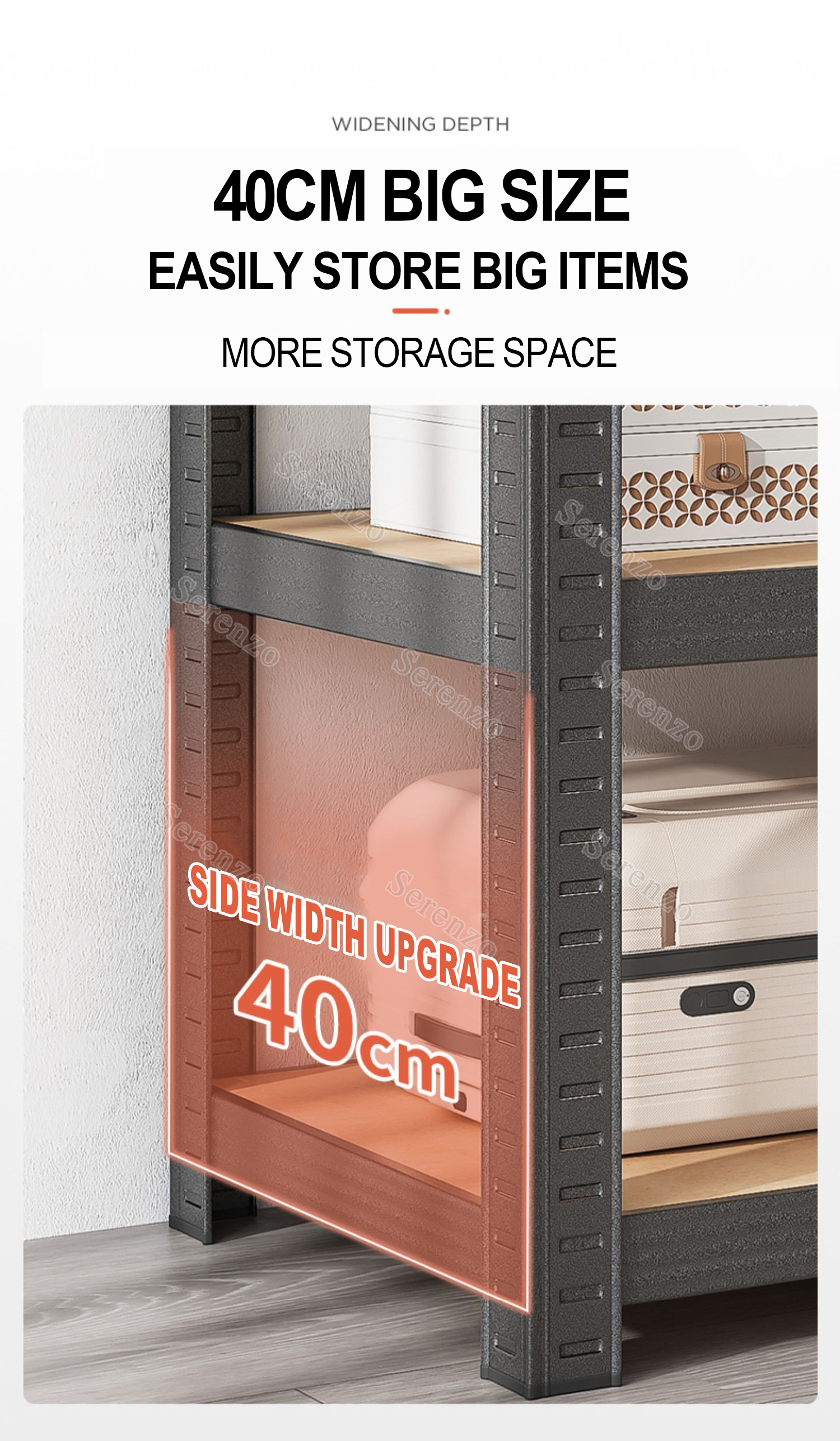 Multi-layer Steel Storage Rack Bearing Frame Metal Shelves Warehouse ...