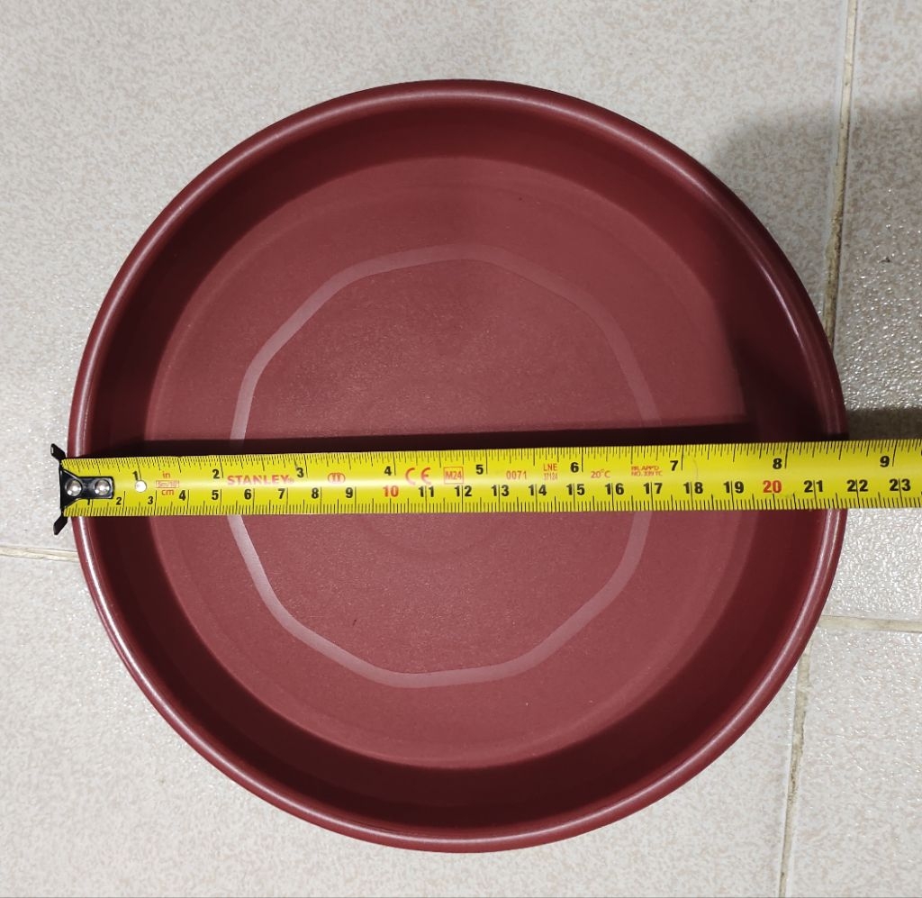 Brown Water Catcher plate for pots pang salo nang tubig nang paso ...