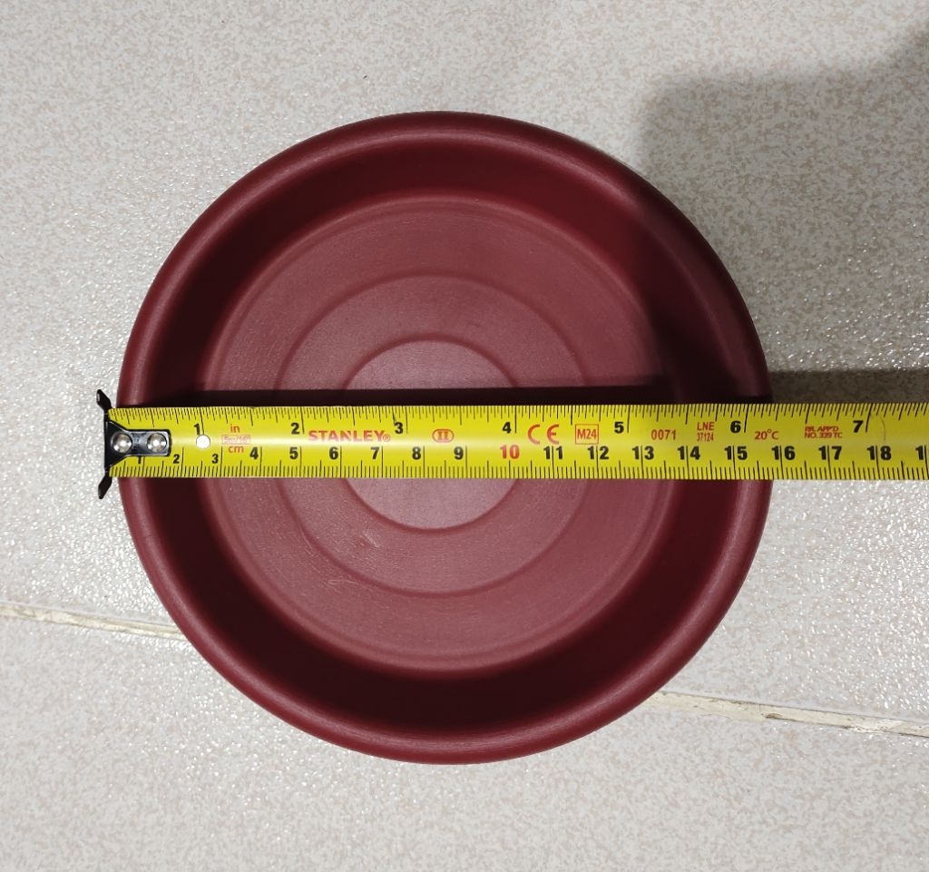 Brown Water Catcher plate for pots pang salo nang tubig nang paso ...