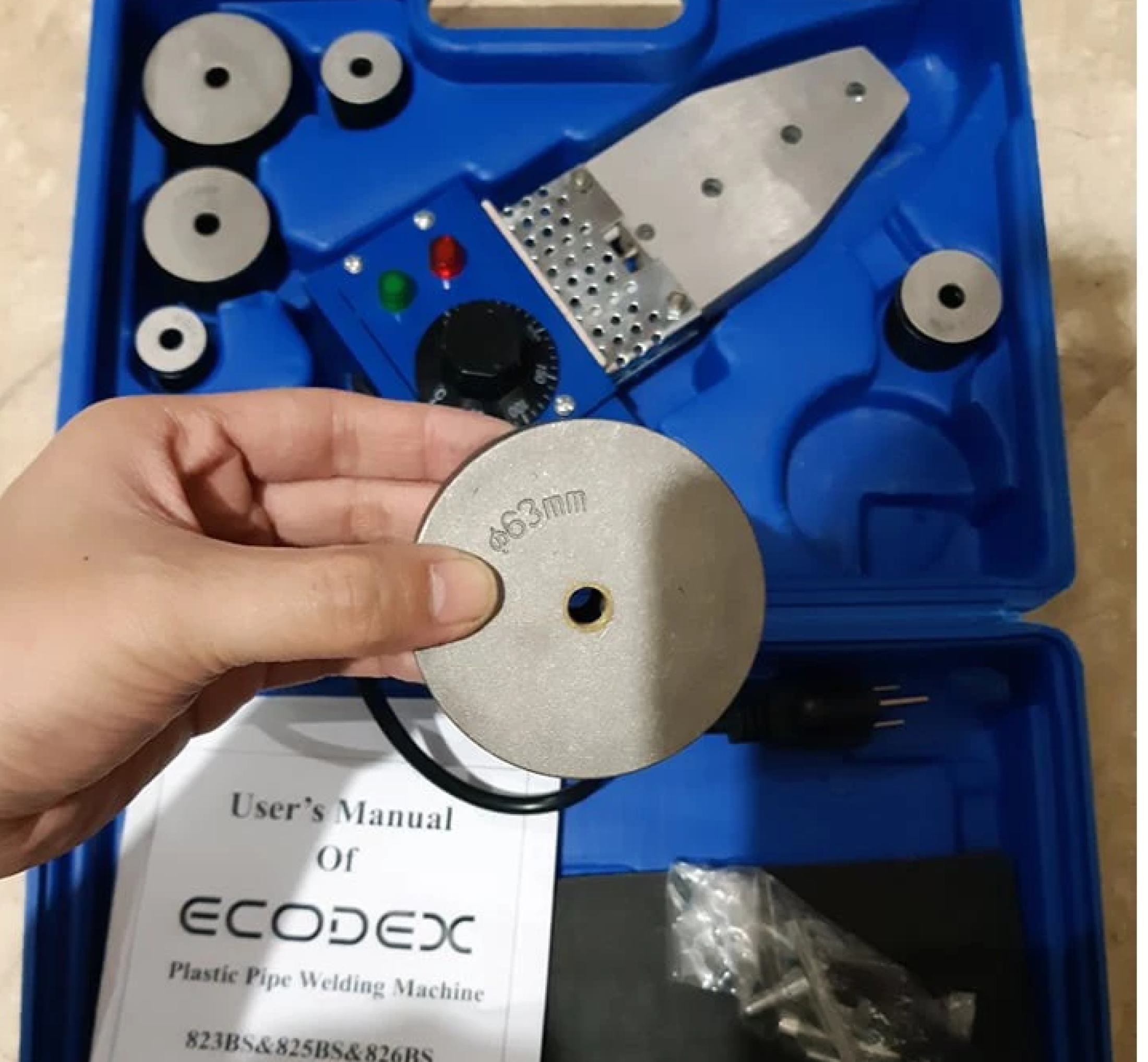 PPR Fusion Machine Set 20mm-63mm 1/2