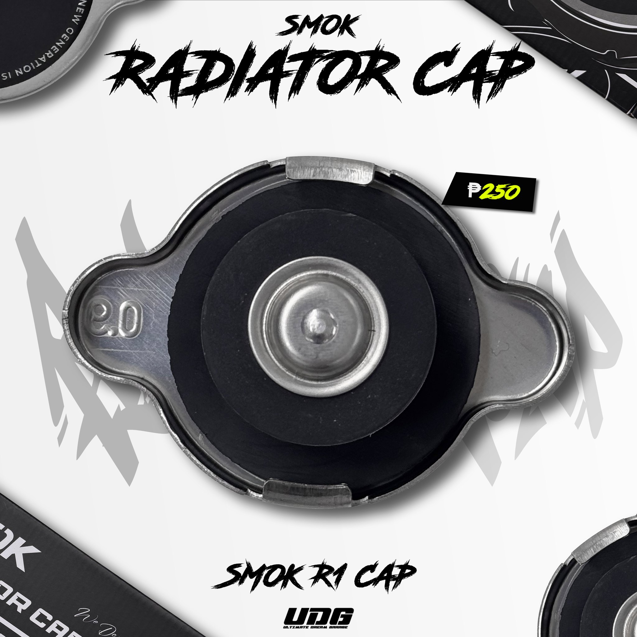 SMOK R1 RADIATOR 2 COOLING SYSTEM CAP UNIVERSAL | Shopee Philippines