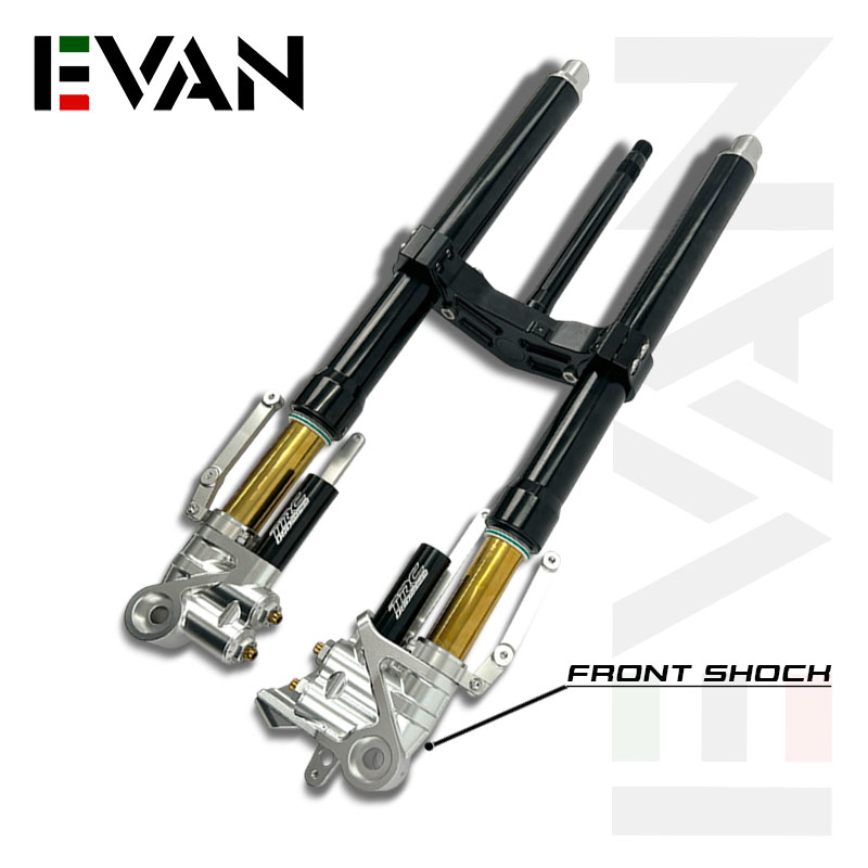 EVAN Shop TRC Racing Inverted Front Shock & Rear Shock for Yamaha XMAX ...