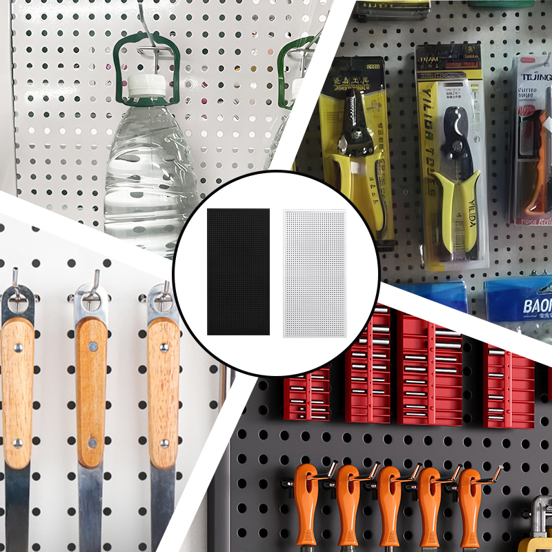 Metal Pegboard Display Rack, Hardware Tools Partition Board, Bedroom ...