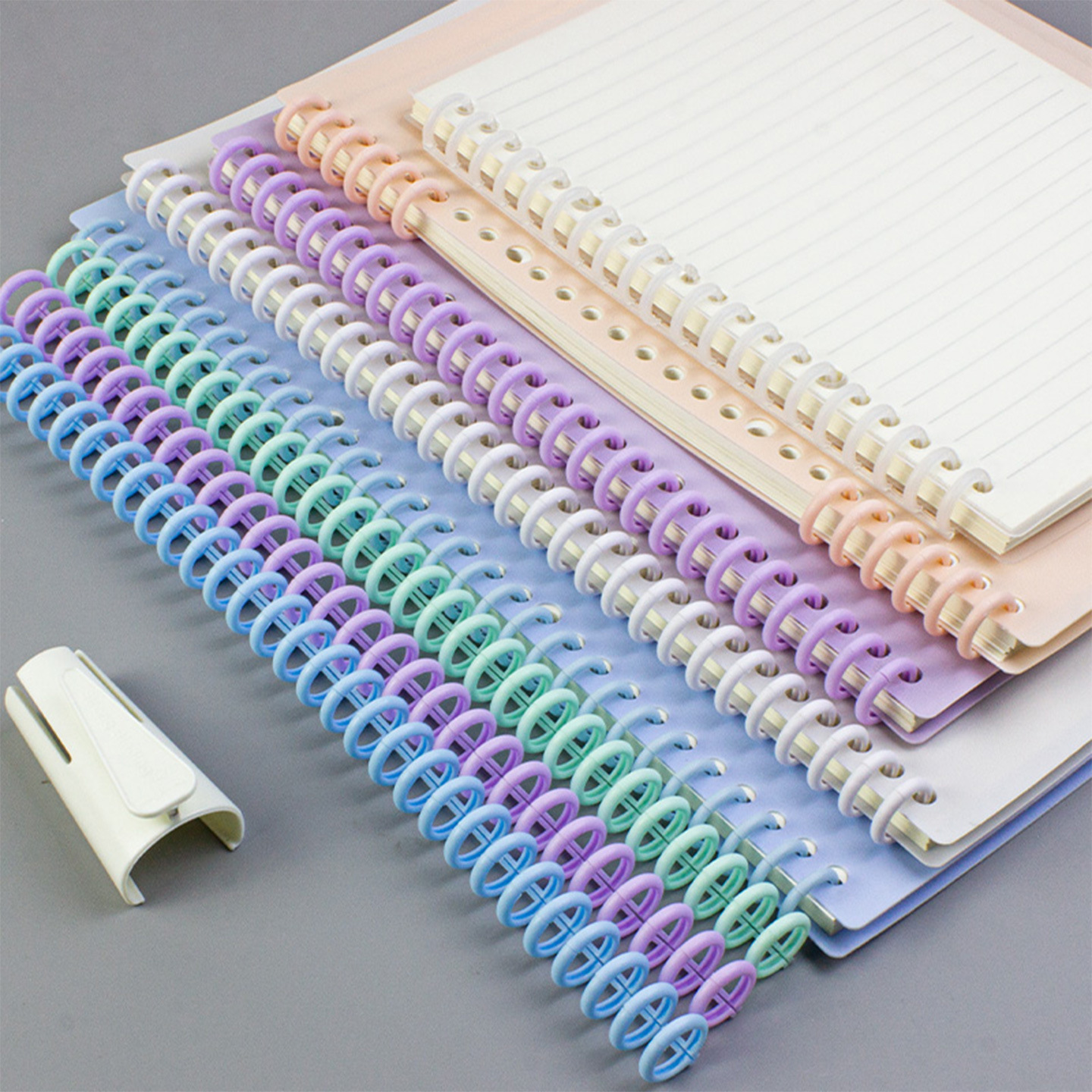 A5/B5(20/26 holes) Paper Lines refills DIY PP Cvoer pages inner 3/4/30 ...