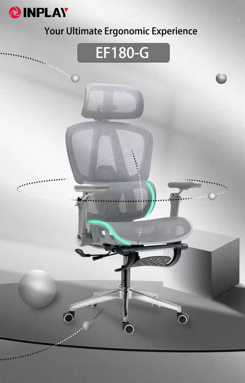 Chair Review Inplay Gaming Chair INPLAY EF180-G Ergonomic Chair 9D