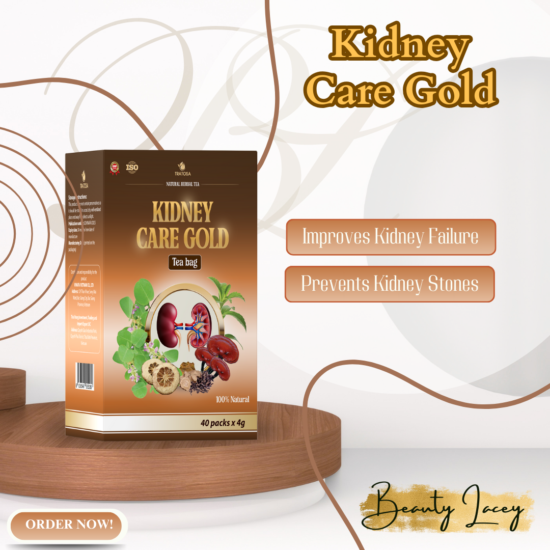 Kidney Care Gold Tea 40 Bags | Kidney Health Support | Kidney Stone ...