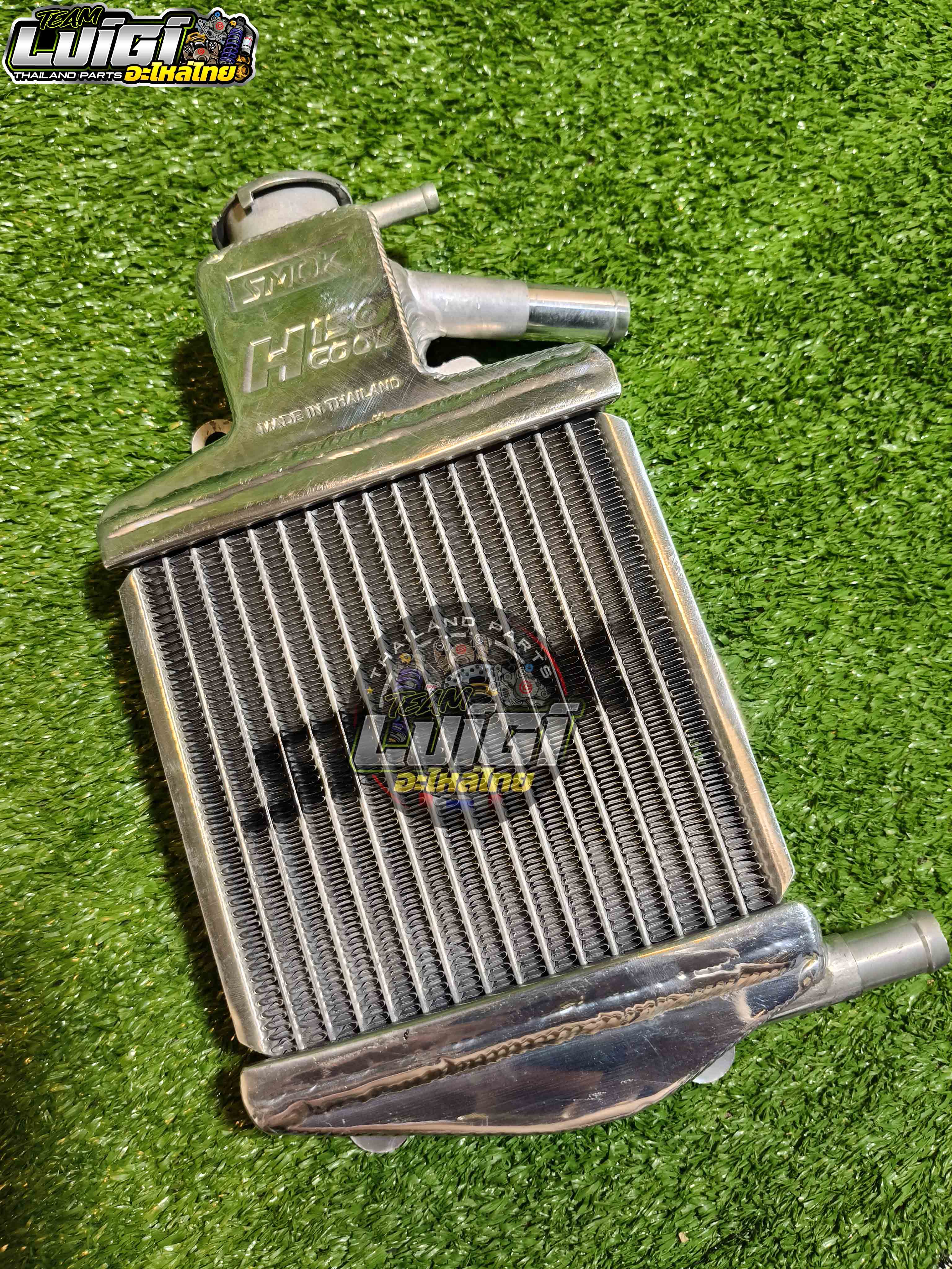 SMOK CNC R1 RADIATOR 2ROWS ALLOY HONDA CLICK 125 / CLICK 150 / PCX 150 ...