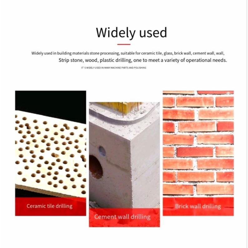 312mm Masonry Drill Bits Concrete Drill Bit Set Tungsten Carbide Tip