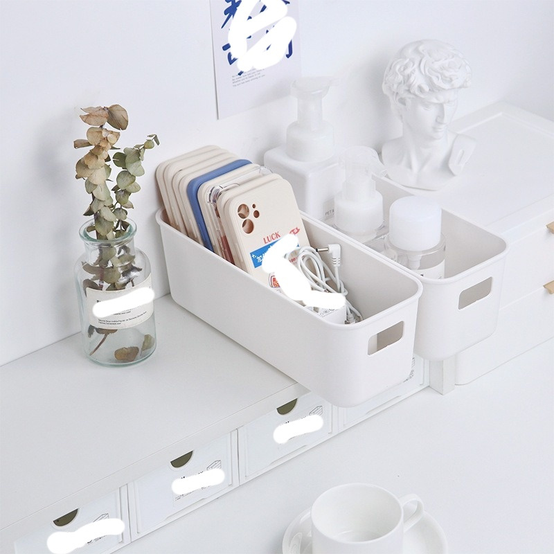 Storage Box Household Plastic Storage Bins Sundry Storage Basket ...