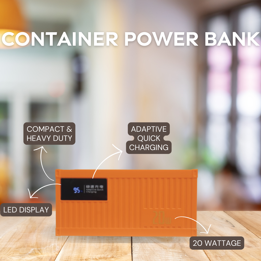 753 Container Powerbank Multifunctional 50000mah High Capacity Power ...