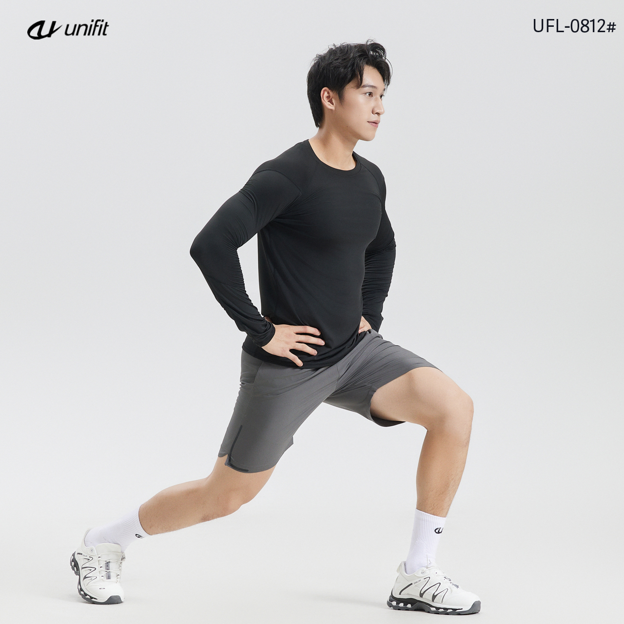 UNIFIT Active Dry Long Sleeve Sports Dri-Fit Breathable Quick Dry ...
