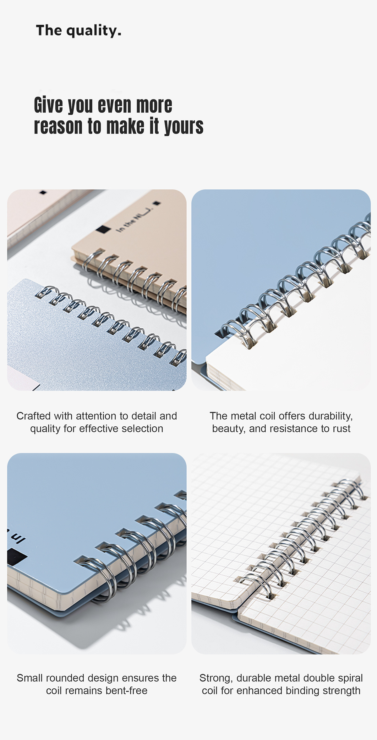 Deli NuSign A6 Spiral Notebook 60 Sheets NS309 | Shopee Philippines