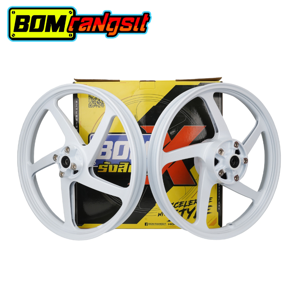 Bom Rangsit BomX Orion Hard Alloy Mags SNIPER 150/VARIO 125/150/Aerox ...