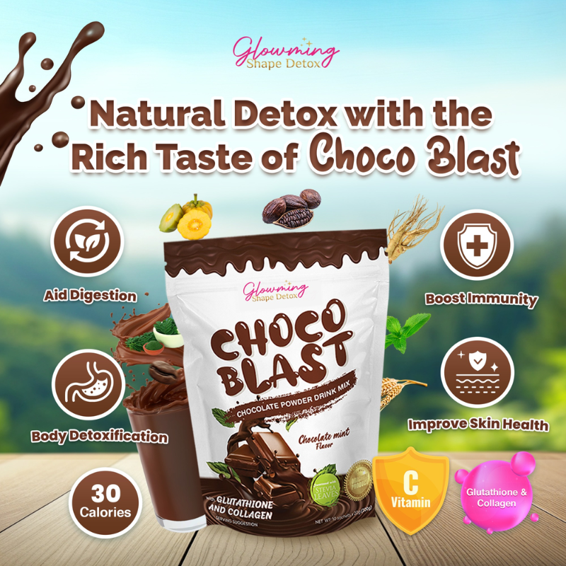 Glowming Shape Detox Drink Mix – Bloat-Relief in 6–8 Hours with ...