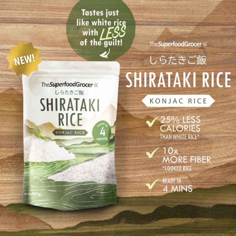 The Superfood Grocer Dry Shirataki Rice Konjac | Shopee Philippines