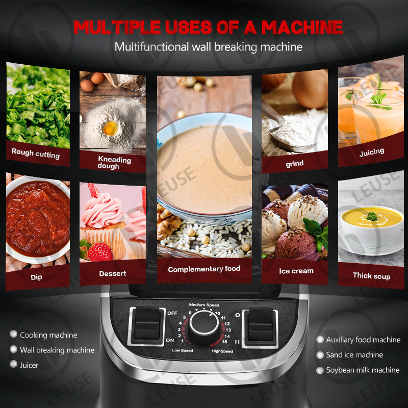 【LEUSE】4-in-1 powerful blender - juicer, ice crusher, soy milk maker ...