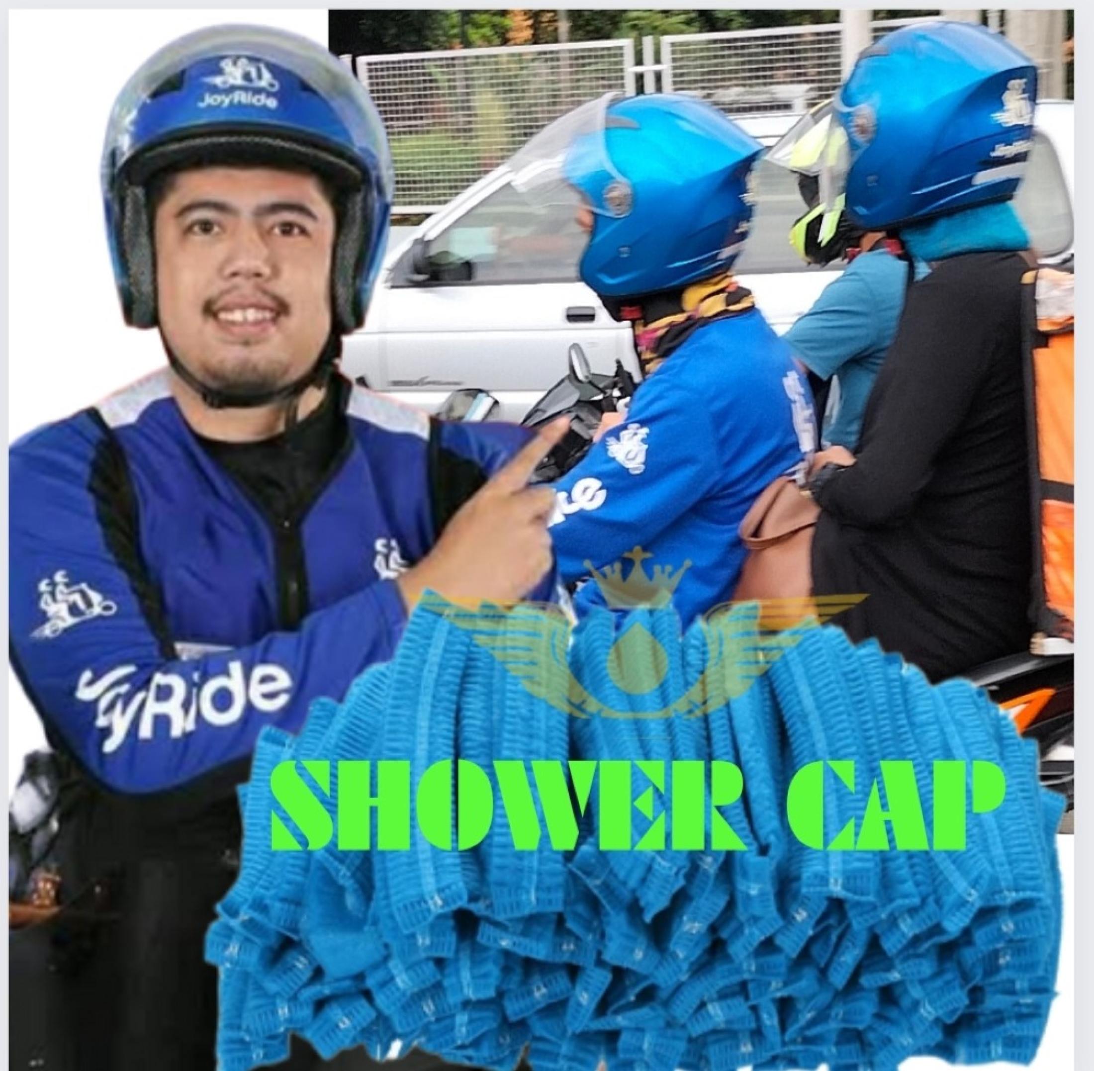 200Pcs Blue Cap for Angkas and Joyride Passenger Bouffant Cap Surgical ...