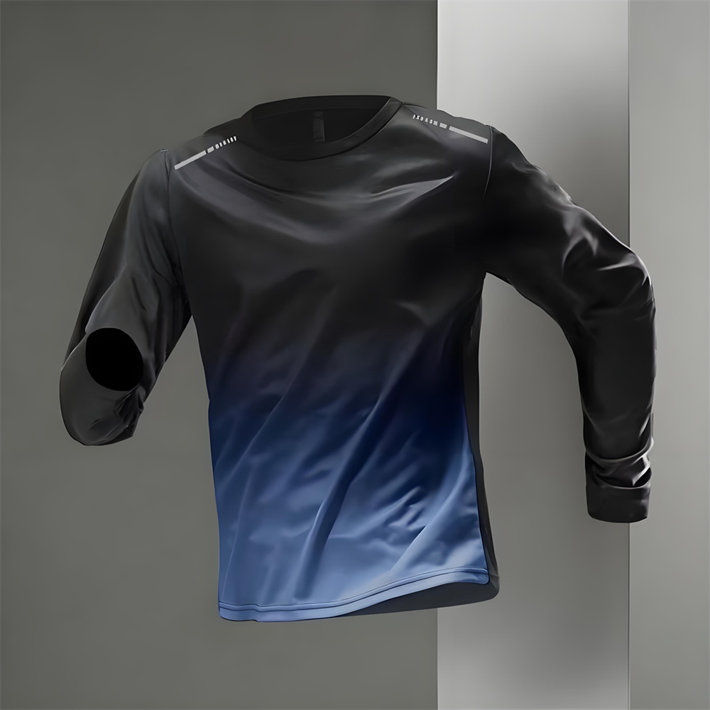 Sports Longsleeve dri fit clothing t shirt for men Running shirt ...