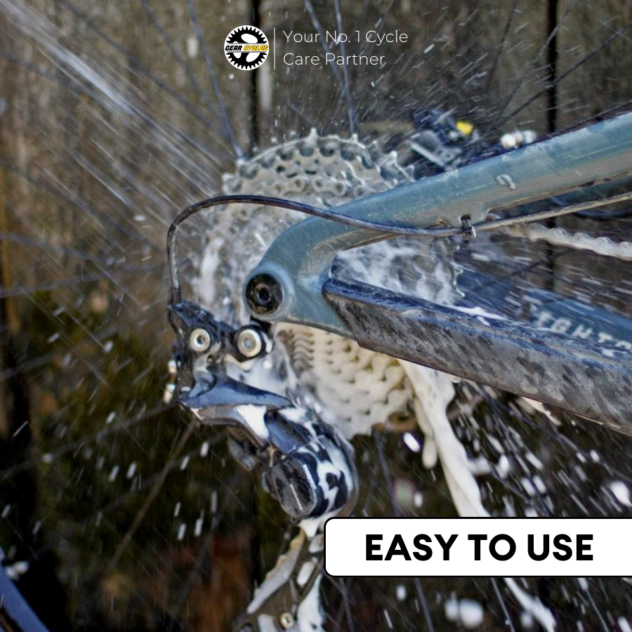 Gear Cycles Drivetrain Degreaser FOAMING 150ml Chain Cogs Sprocket ...