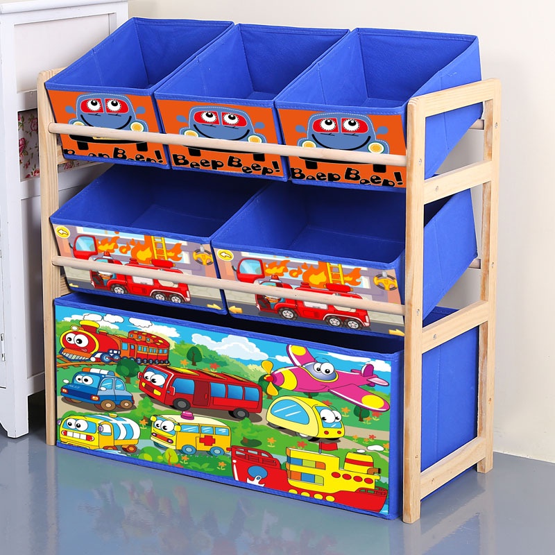 [COD] Kids Toys Storage Rack Toys Storage Organizer Baby Room Bookshelf ...