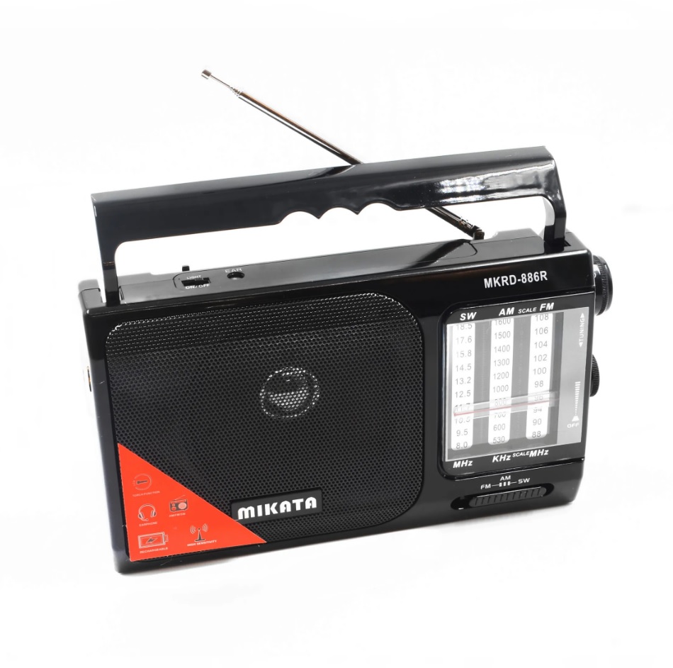 MIKATA MKRD-886R Mikata Digital Technology AC/DC Portable Radio ...