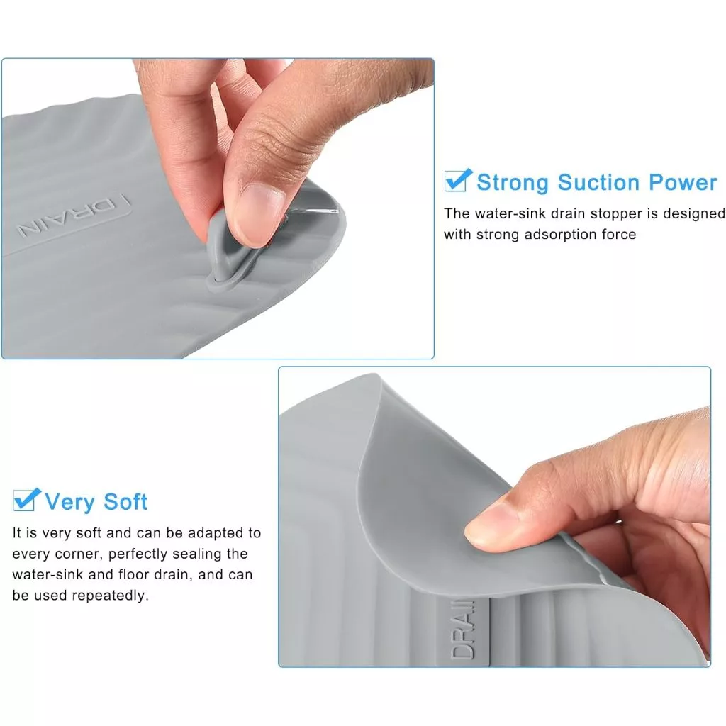 Thicken Insectproof Seal Silicone Deodorant Pad Bathroom Sewer Floor ...