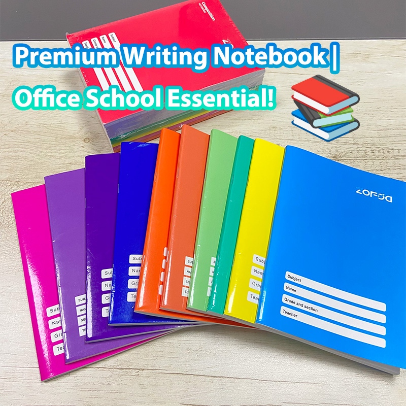 10PCS ZOFDA A5 writing Composition notebook 80 Leaves Waterproof ...