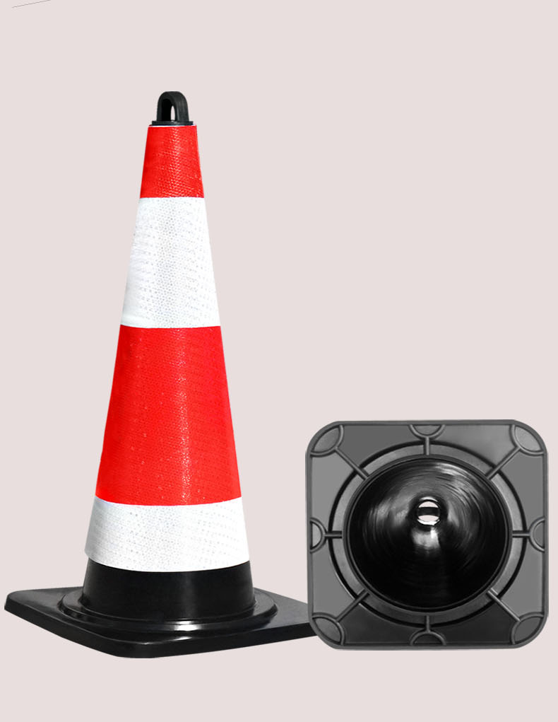 60CM 70CM 90CM rubber cone roadblock cone ice cream cone traffic safety ...
