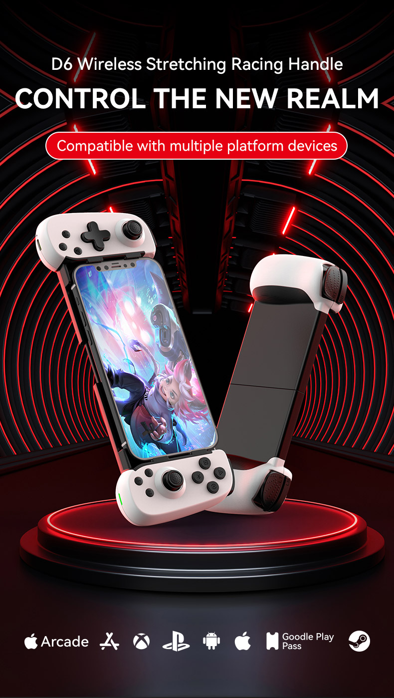 BSP D6 Stretchable Wireless Gamepad Game Controller for Android Switch ...