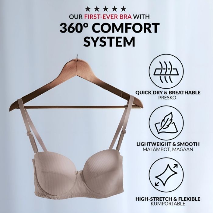Avon Angie 360 Multiway Push-Up Bra Convertible Strapless & Halter Bra ...
