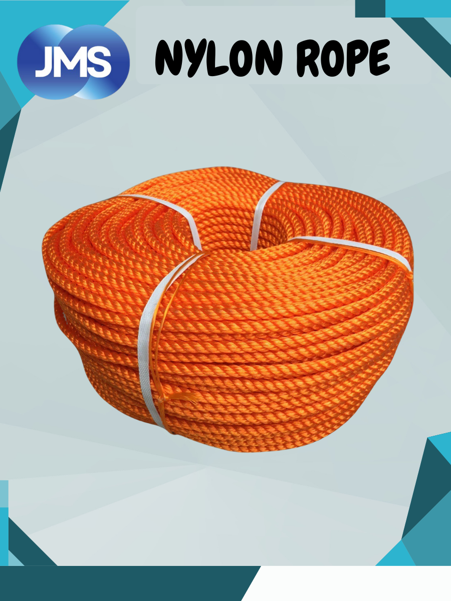 [JMS] Nylon Rope High Quality 200M #16 8mm ,#18 9mm ,#20 10mm ,#22 11mm ...