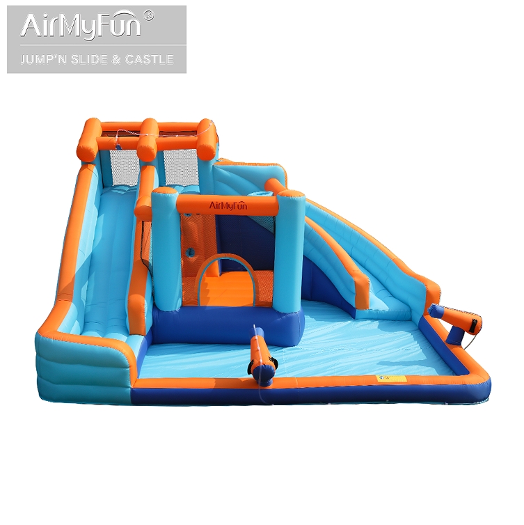 AirmyFun New Models Water Park Inflatable Slide Inflatable Bounce House ...