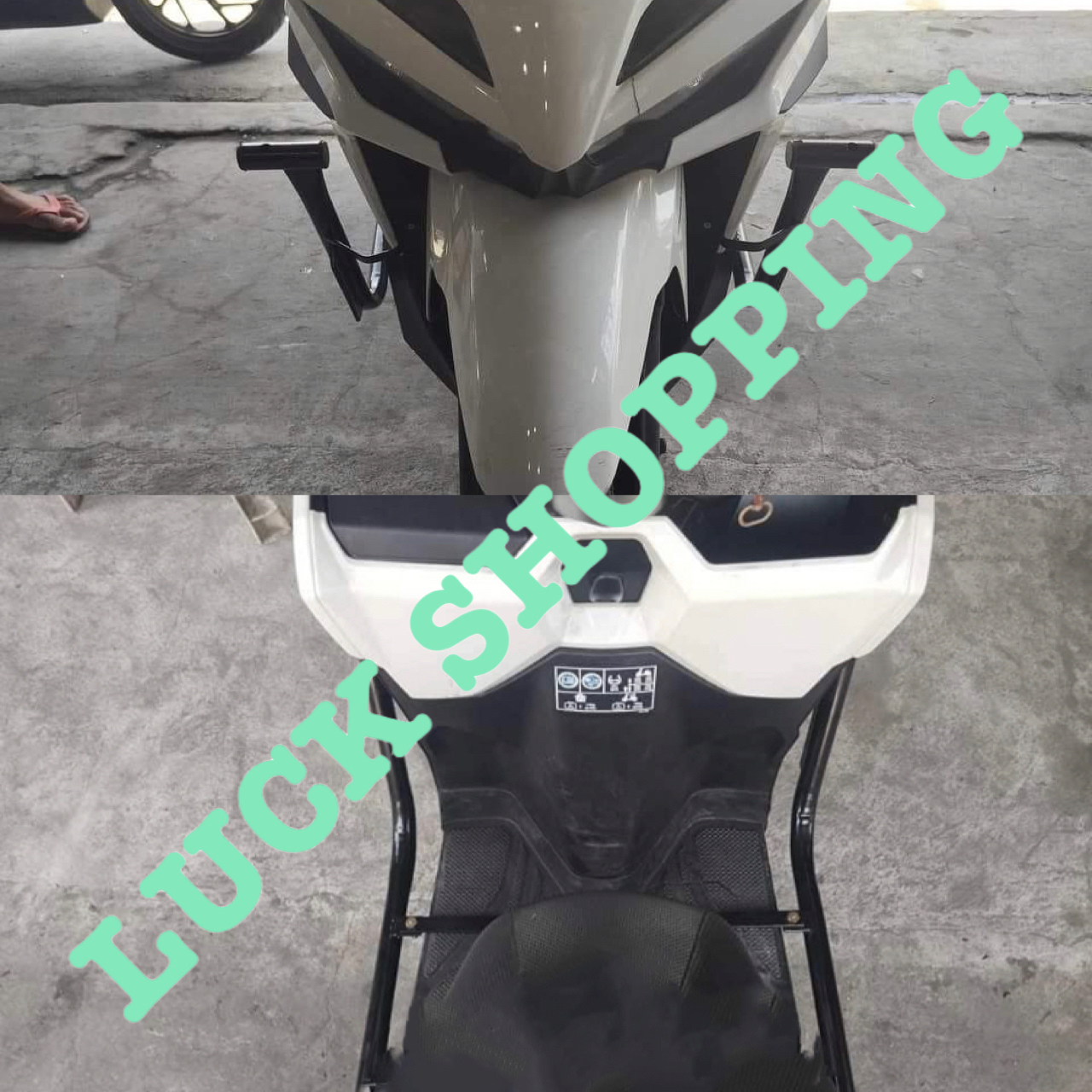 Honda Click V3 Good Quality Motorcycle Half Crash Guard Pair Made in ...